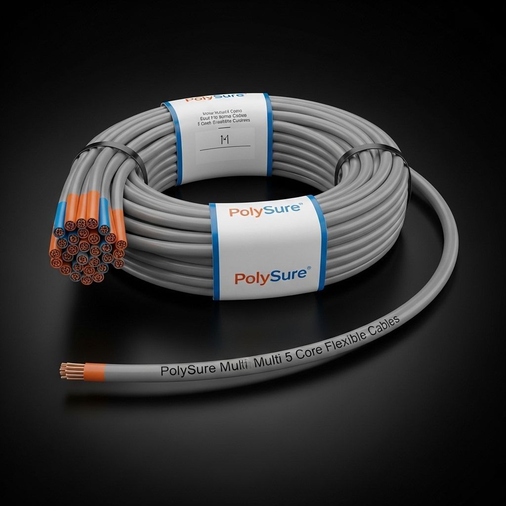 16 Core Round Flexible Cables